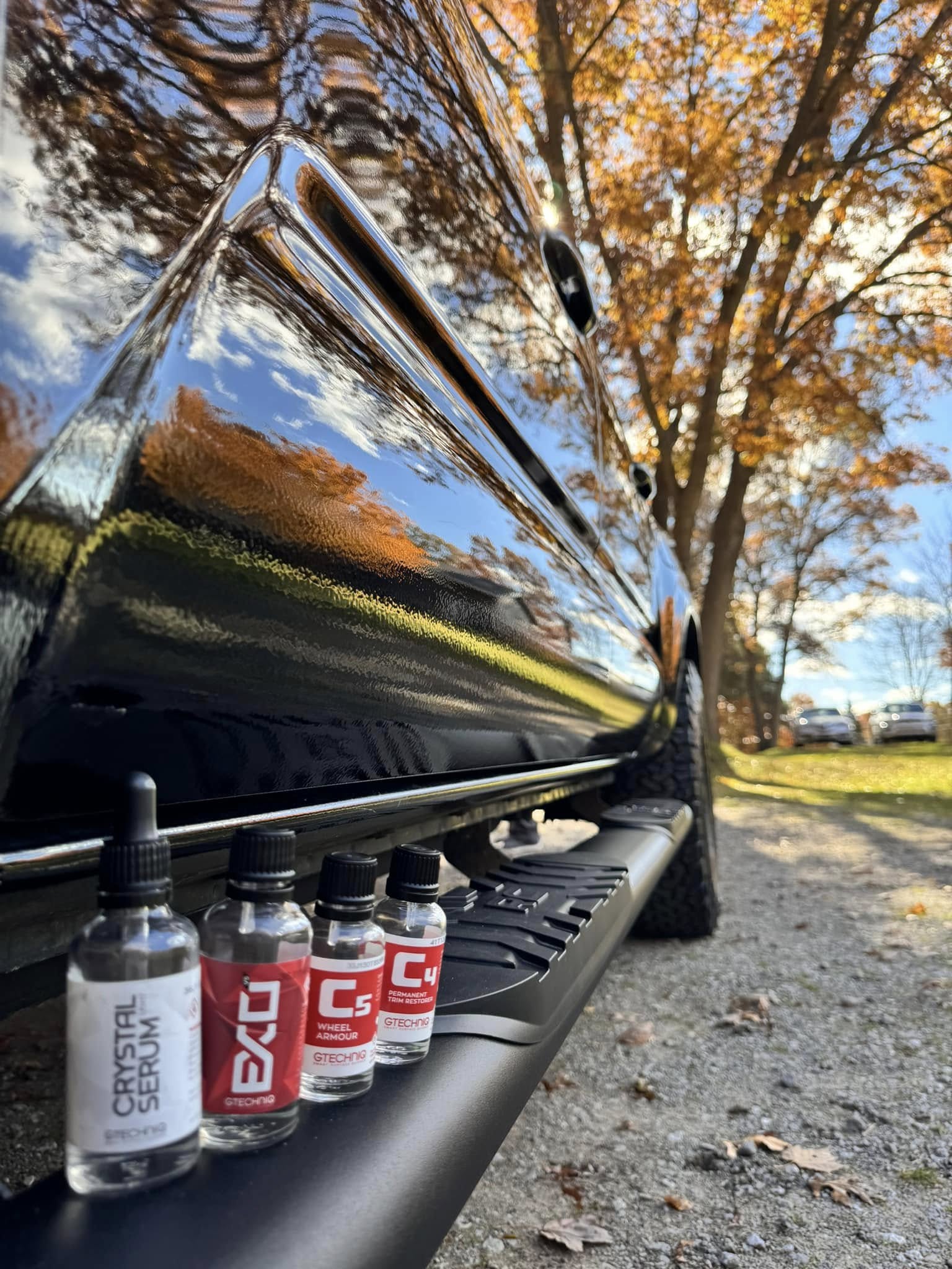 Professional detailing products and supplies used by Ethan Does Detailing